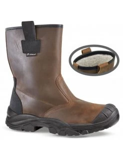 Botte De Sécurité En Cuir Fourrée S3 CI SRC WOOL | 00DYC25 - Aimont | IFD Outillage