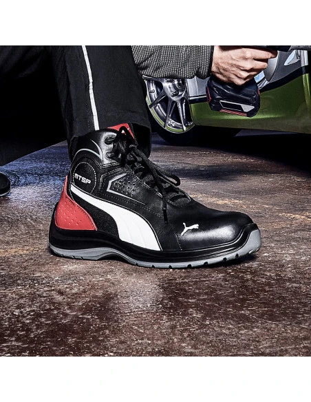 Chaussure De Sécurité TOURING BLACK MID S3 ESD SRC | 632610 - Puma Safety | IFD Outillage – Image 6