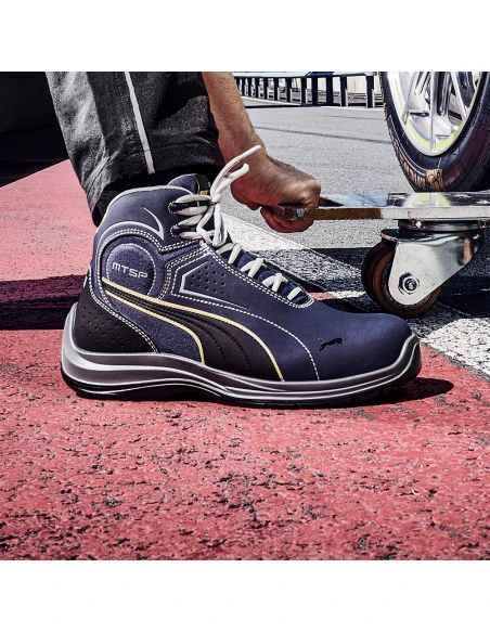 Chaussure De Sécurité TOURING BLUE MID SB E P WRU FO SRC | 632630 - Puma Safety | IFD Outillage – Image 6