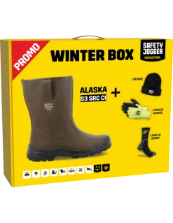 Winter Box Bottes De Sécurité En Cuir Fourrées ALASKA S3 SRC CI | PROMOALASK - Safety Jogger | IFD Outillage